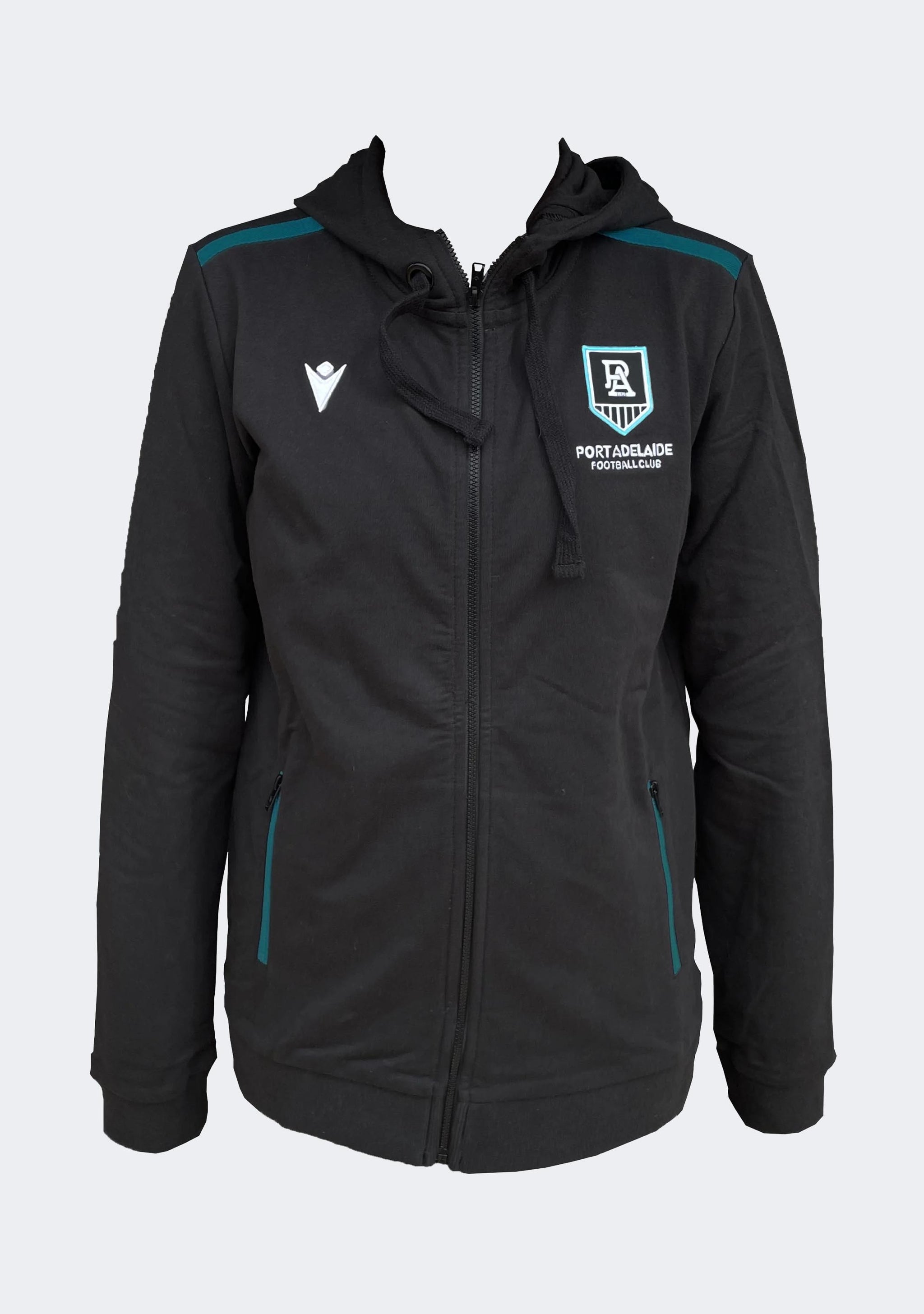 Macron Women's Port Adelaide M20 Travel Hoodie