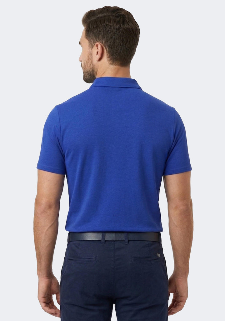 Castore Men's West Coast Eagles Media Polo (2022) - Royal Blue