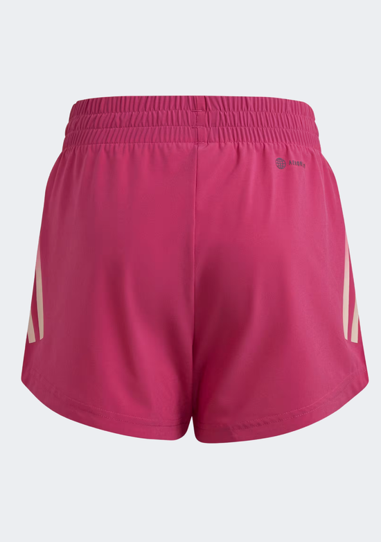 Adidas Junior Training AEROREADY 3-Stripes Woven High-Rise Shorts