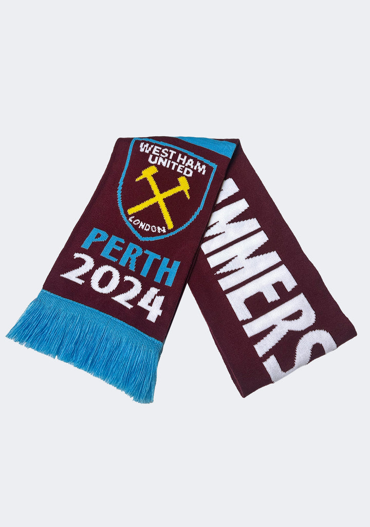 West Ham United Perth 2023 Supporter Scarf