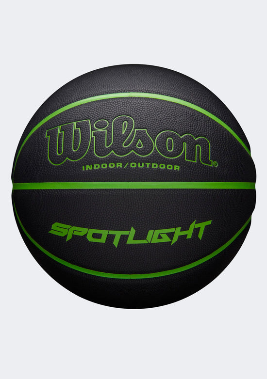 Wilson Spotlight Indoor/Outdoor Basketball Black/Green