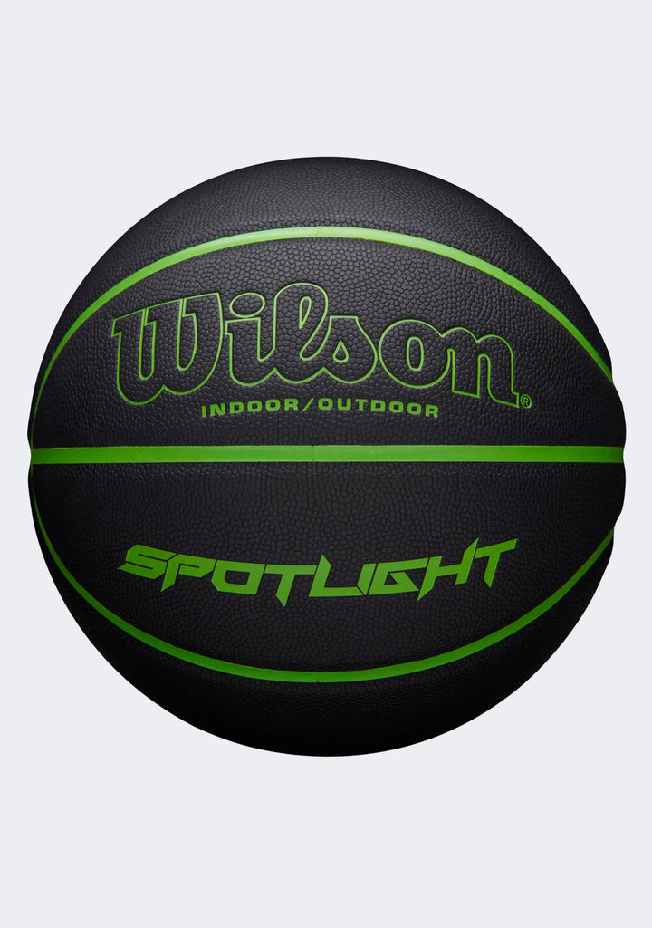 Wilson Spotlight Indoor/Outdoor Basketball Black/Green
