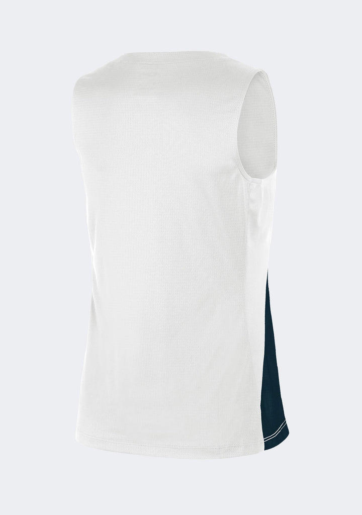 Nike Women's Team Basketball Training Jersey - White/Navy