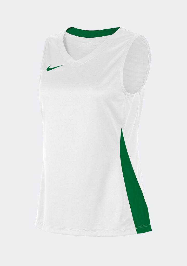 Nike Women's Team Basketball Training Jersey - White/Green