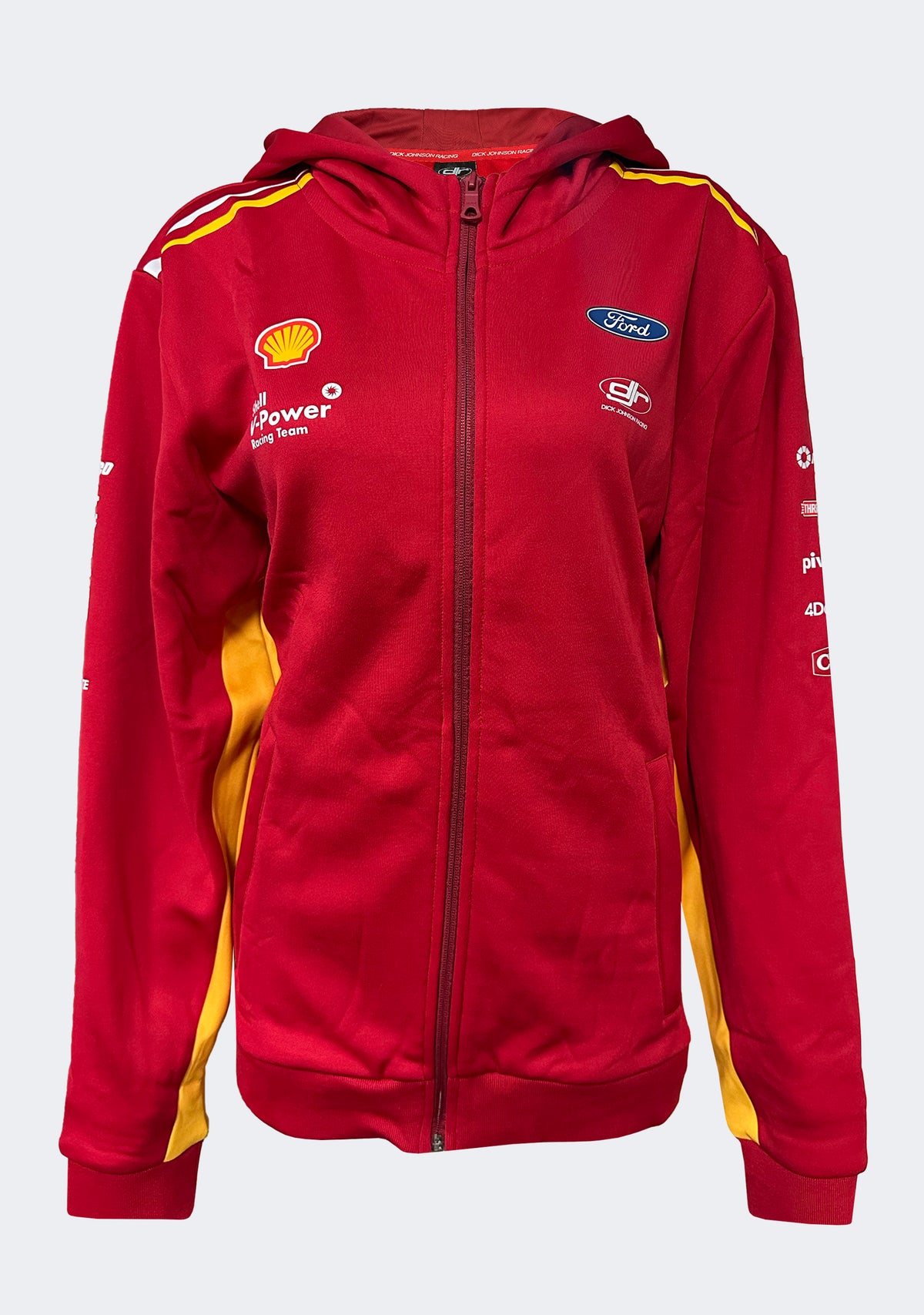 Shell Racing Team Uniform Shell V-Power Racing Team 2024 Women's Zip Hoodie – Jim Kidd Sports