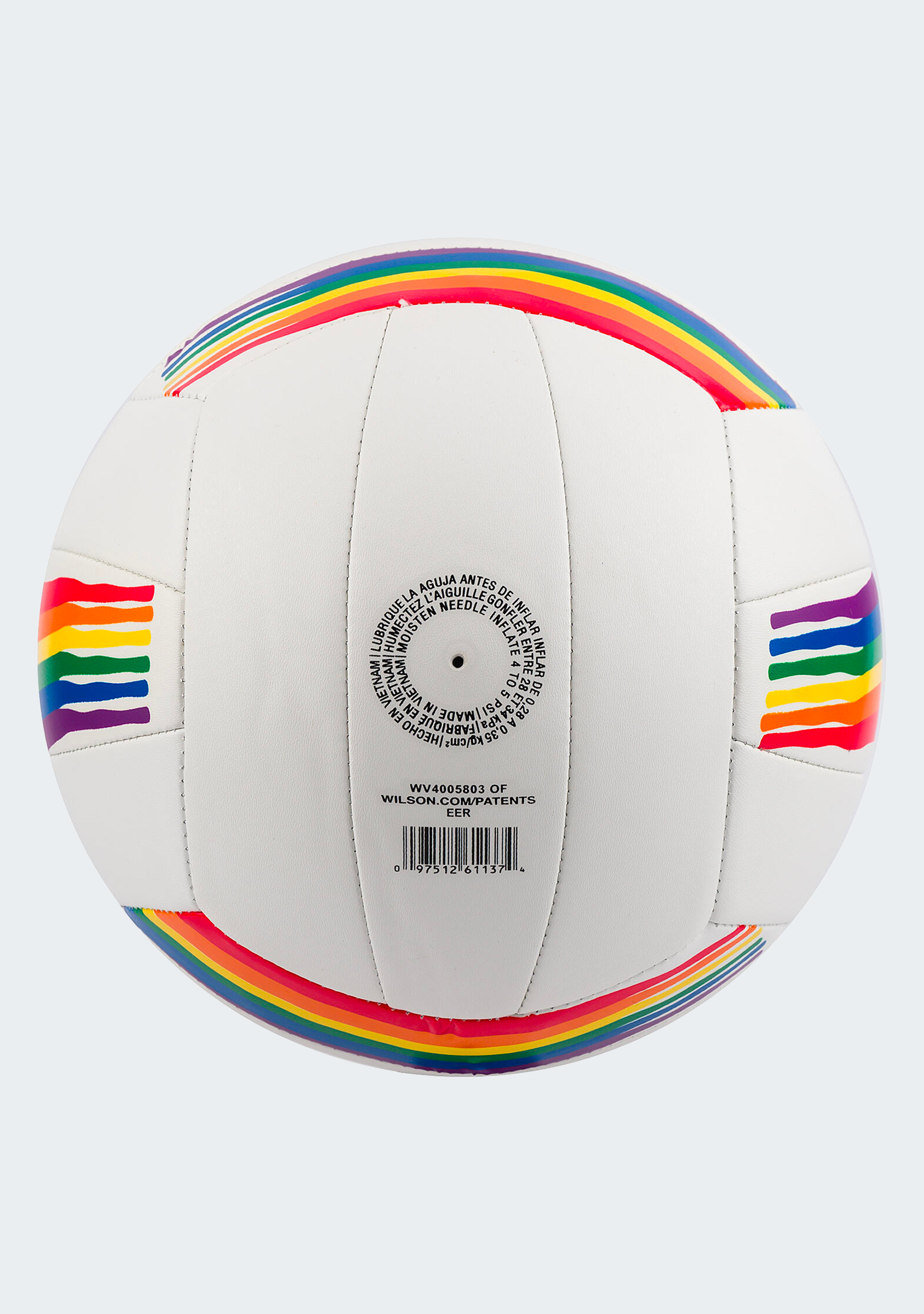 Wilson Rainbow Volleyball