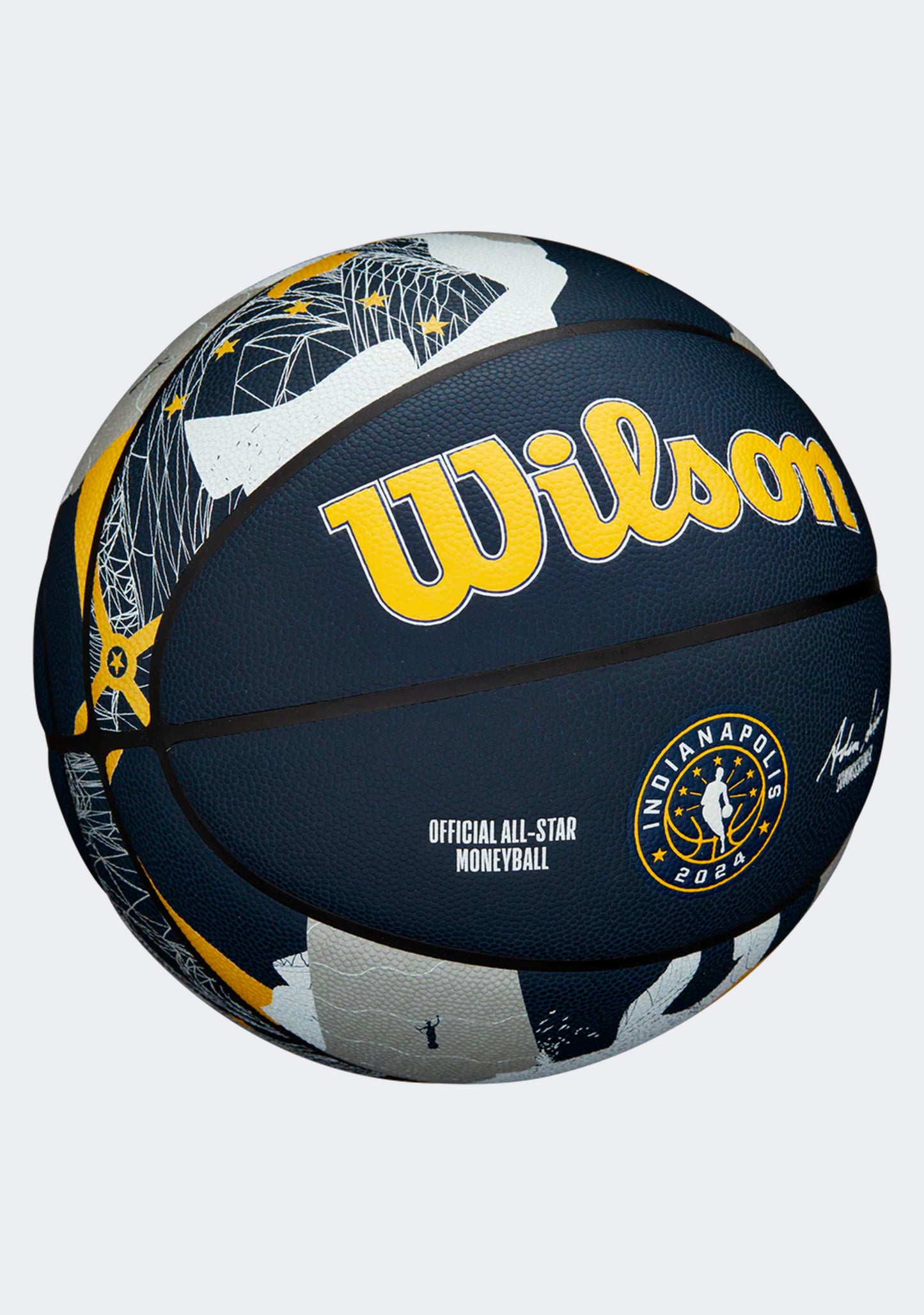 Wilson NBA Indianapolis All Star Money Ball Basketball