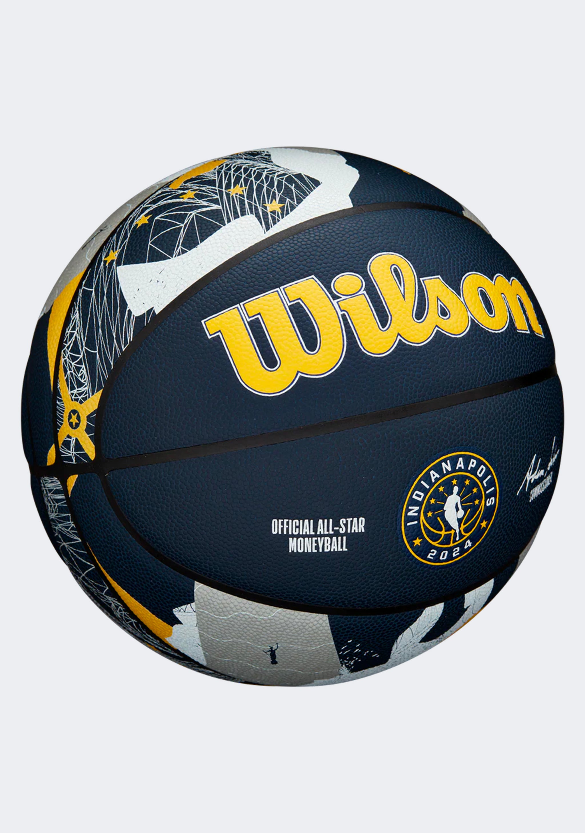 Wilson NBA Indianapolis All Star Money Ball Basketball