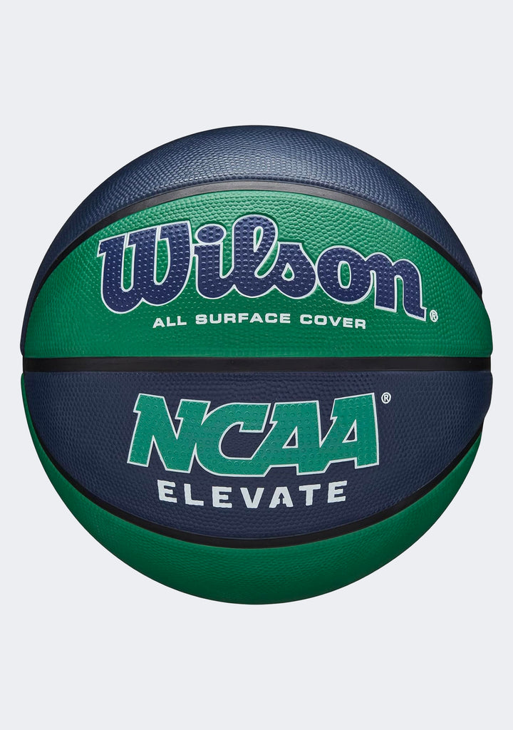 Wilson NCAA Elevate Basketball Green/Navy