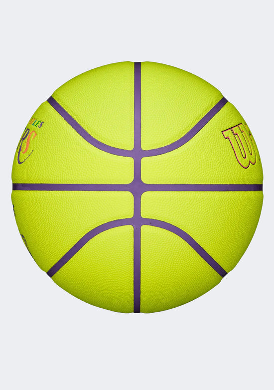 Wilson NBA Team Neon Basketball Los Angeles Lakers