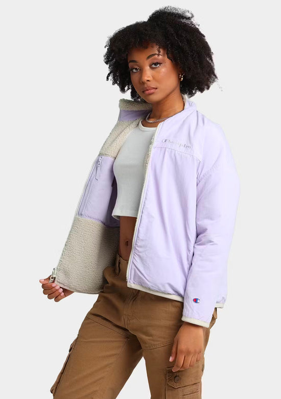Champion Women's Rib Mix Media Reversible Jacket