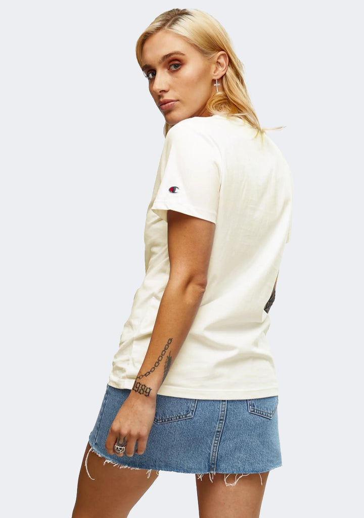 Champion Women's Script Short Sleeve Tee
