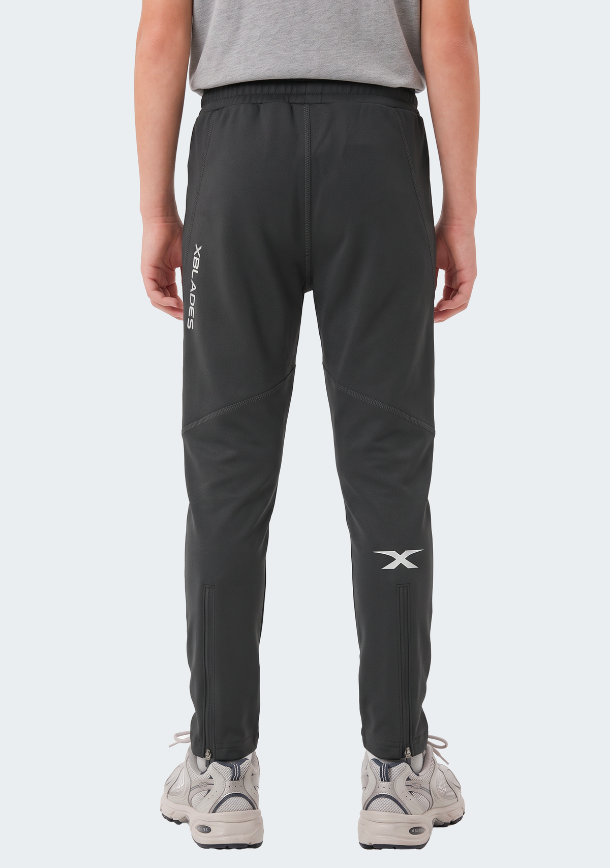 XBlades Kids' Tapered Track Pants Dark Grey