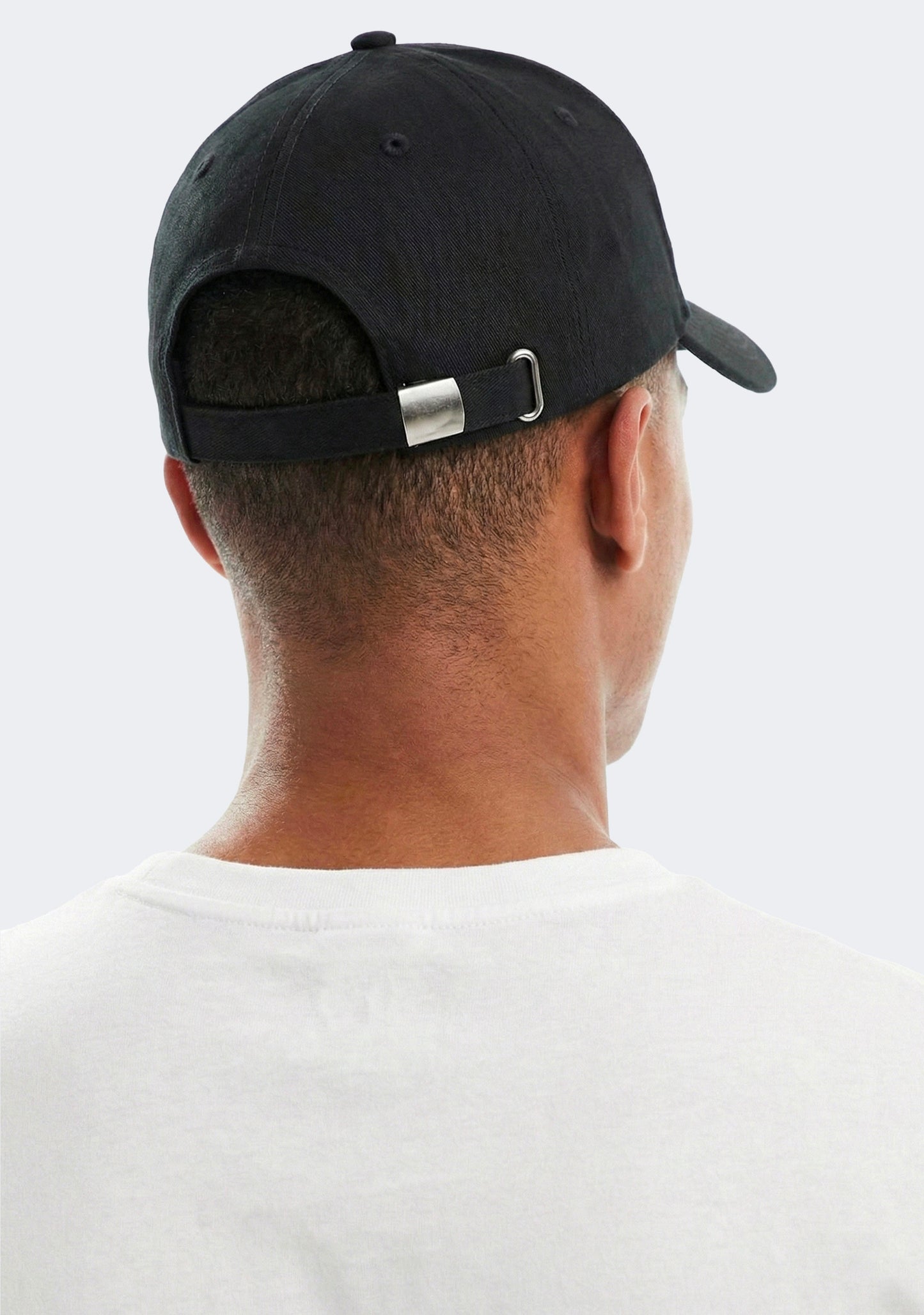 Champion Embroidered C-Life Dad Cap Black