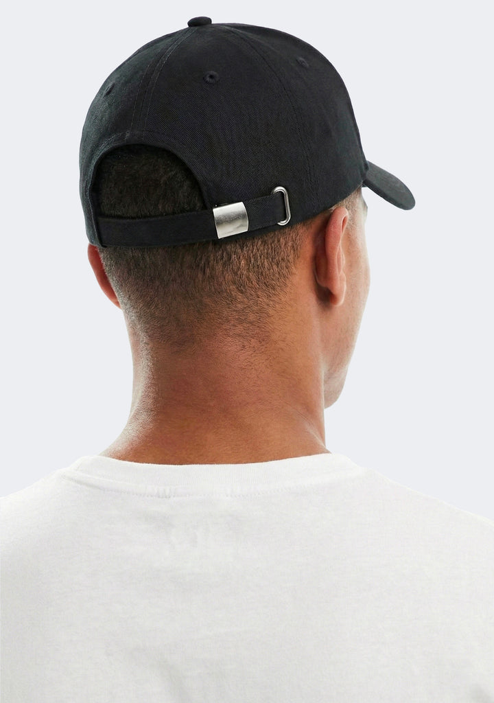 Champion Embroidered C-Life Dad Cap Black