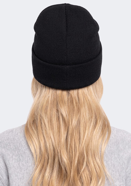 Champion Unisex C Logo Beanie Black