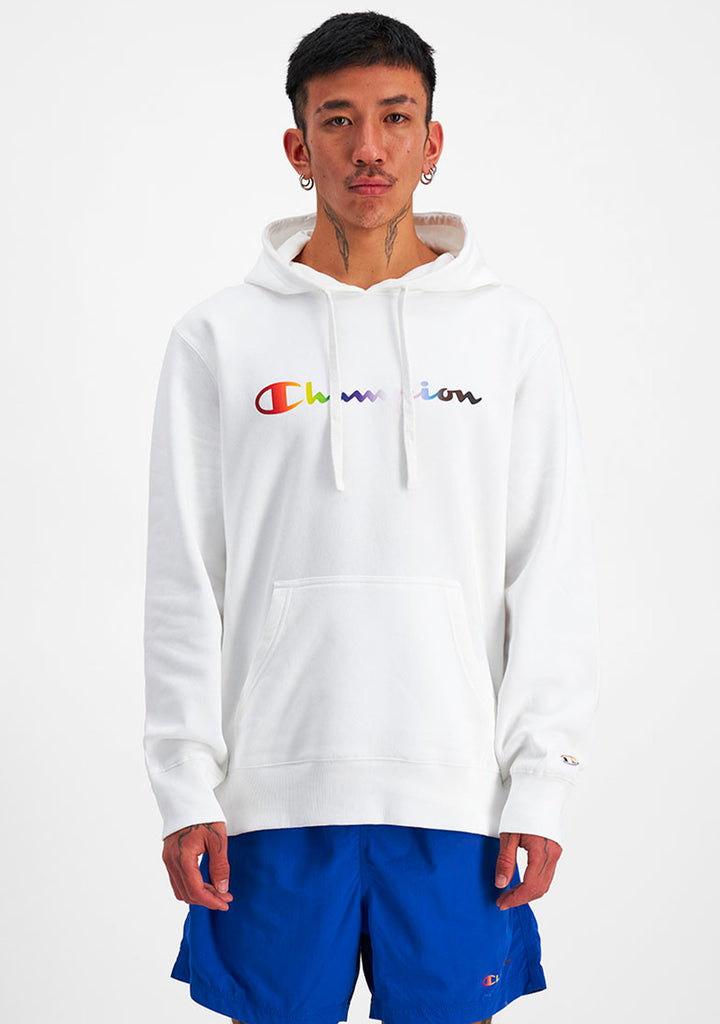Champion Mens Athletic Pride Script Hoodie