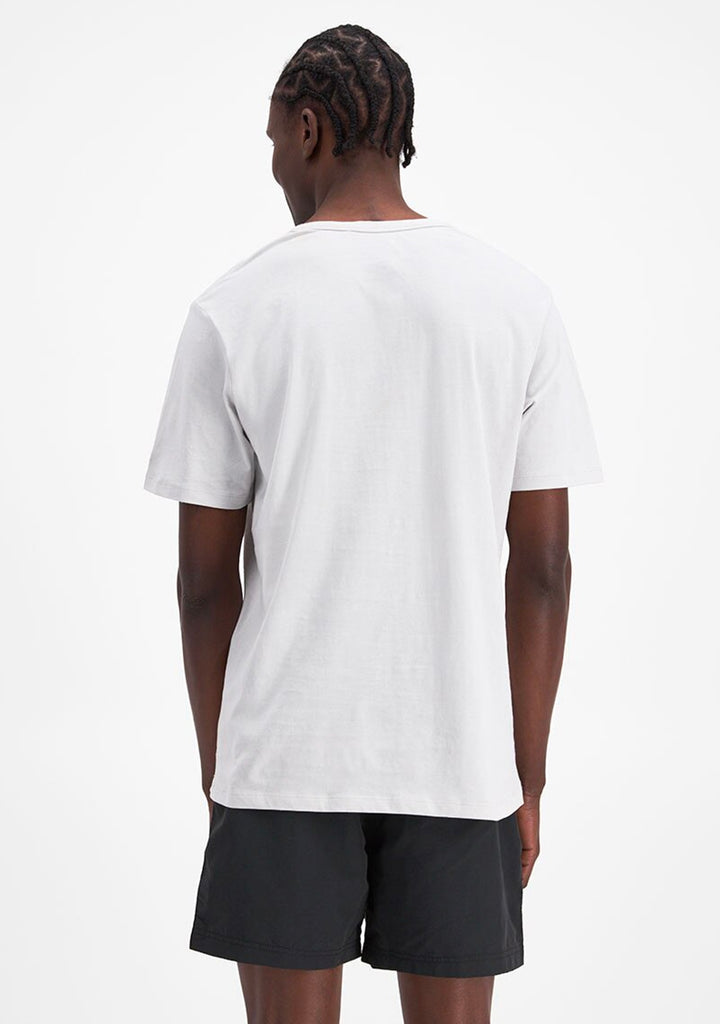 Champion Men's Script Logo Short Sleeve Tee Ivory White