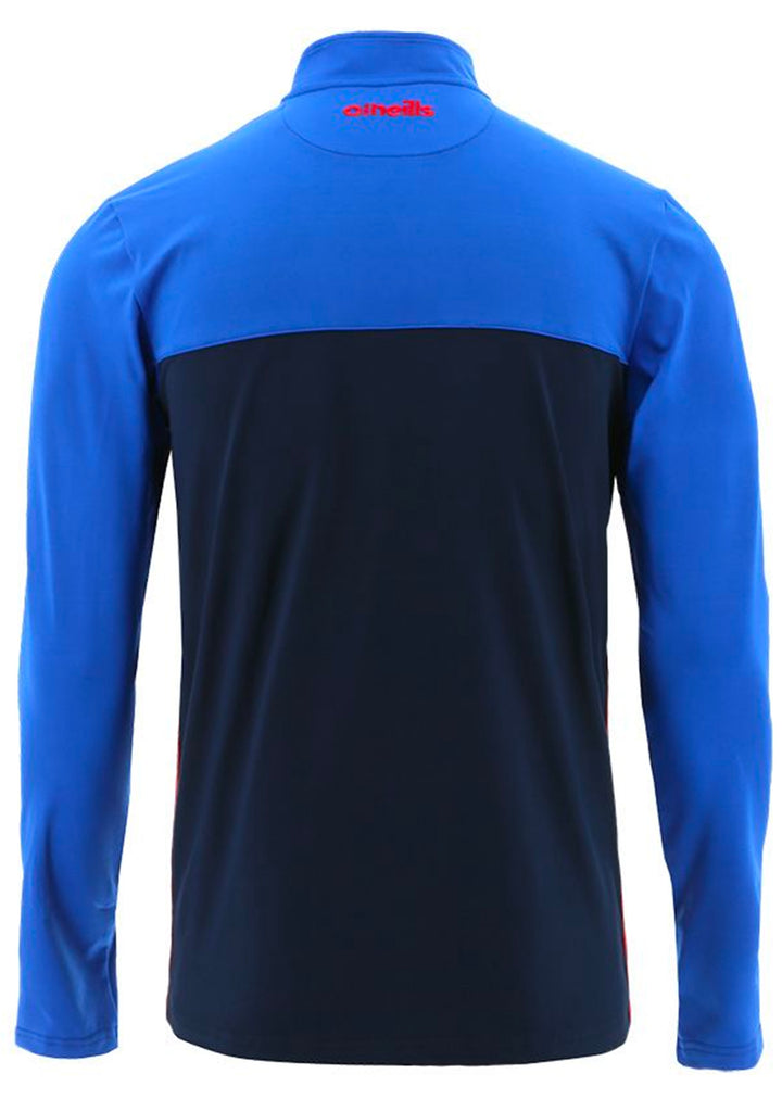 O'Neills Newcastle Knights Men's Severn Brushed Full Zip Lightweight Travel Jacket Marine-Royal-Red