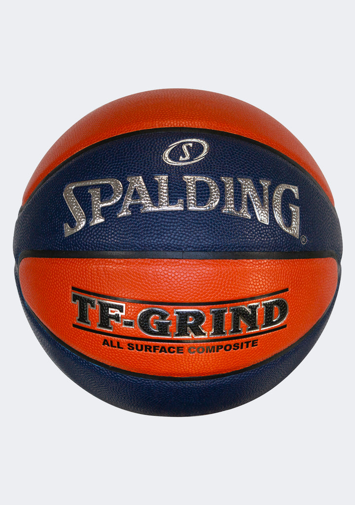 Spalding TF Grind Indoor/outdoor Basketball with FREE Wilson NBA Team Mini Retro Phoenix Suns Basketball