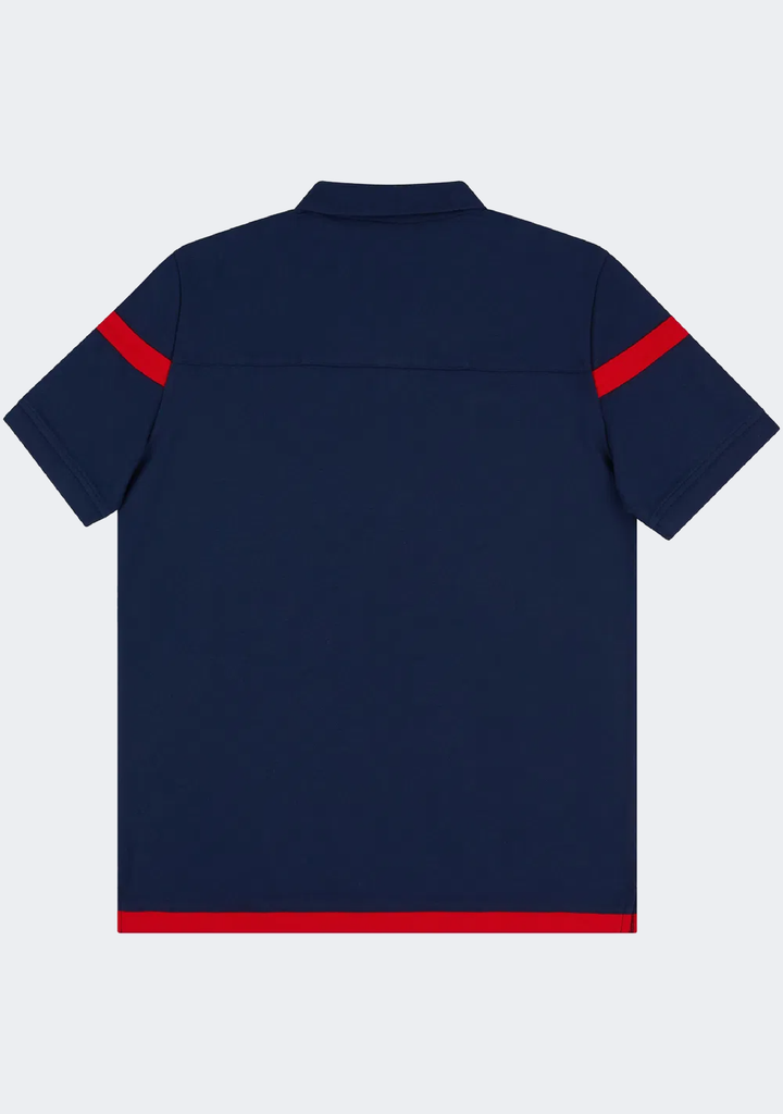 Macron Kids Adelaide United Football Club Polycotton Polo Short Sleeve