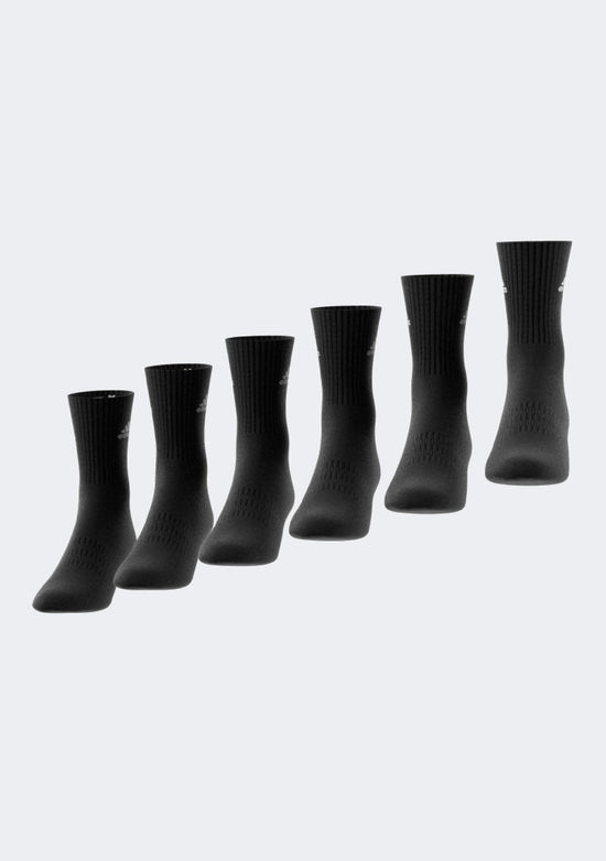 Adidas 6 Pack Cushioned Sportswear Crew Socks <BR> IC1316