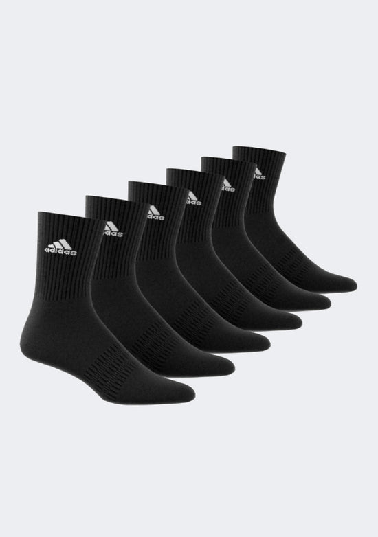 Adidas 6 Pack Cushioned Sportswear Crew Socks <BR> IC1316