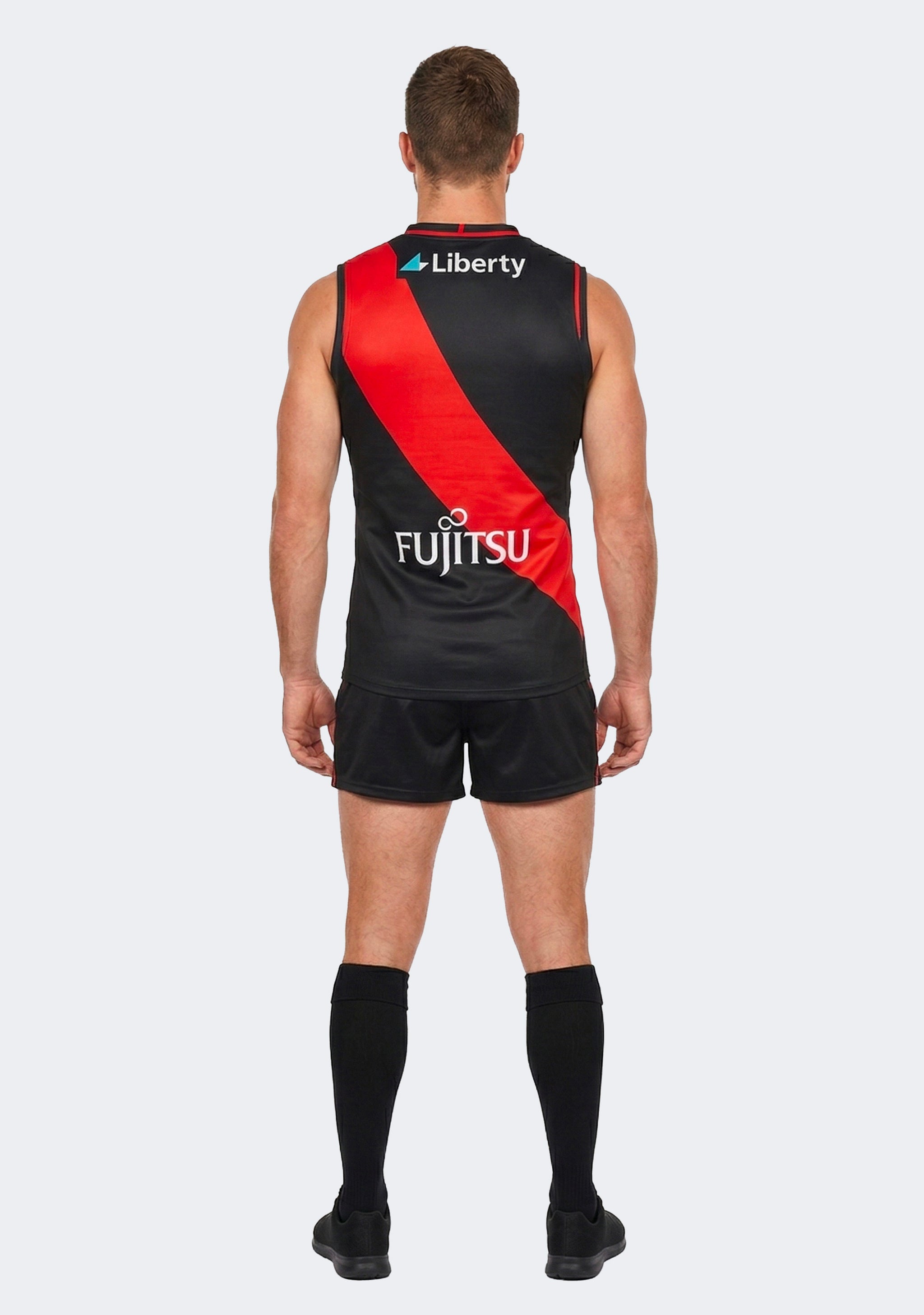 Under Armour Men's Essendon FC Replica Sleeveless Guernsey