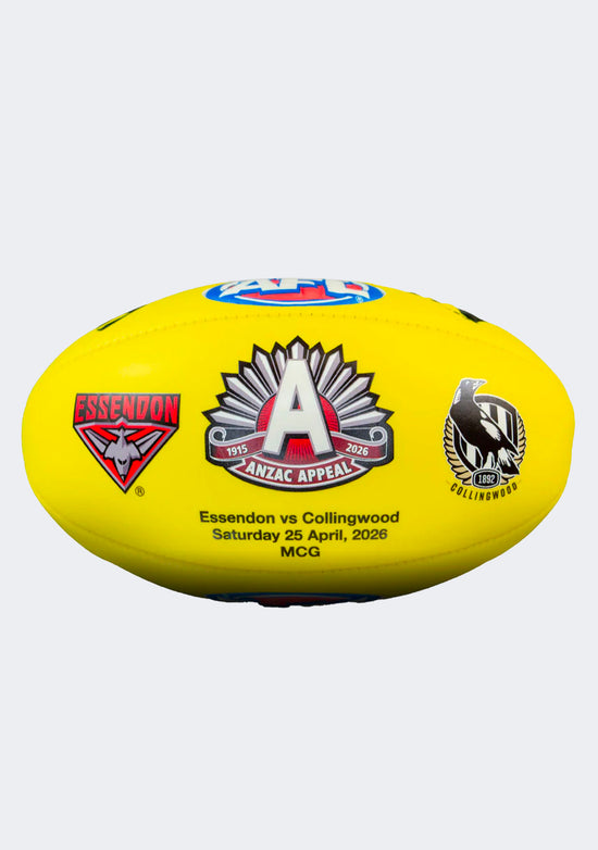 Sherrin ANZAC Day Super Soft Touch Ball 2026
