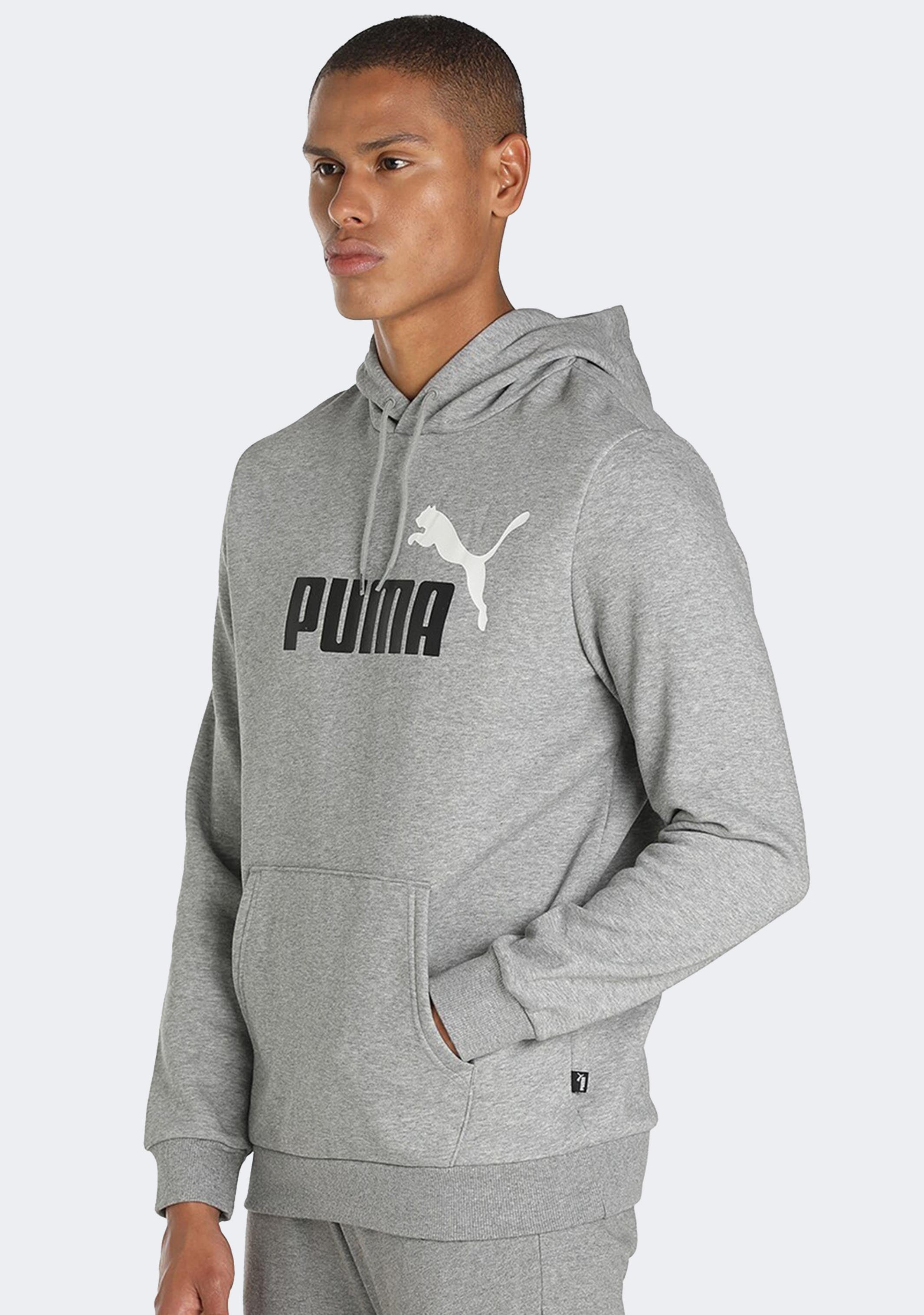 Puma Men's Essentials+ 2-Tone Big Logo Hoodie