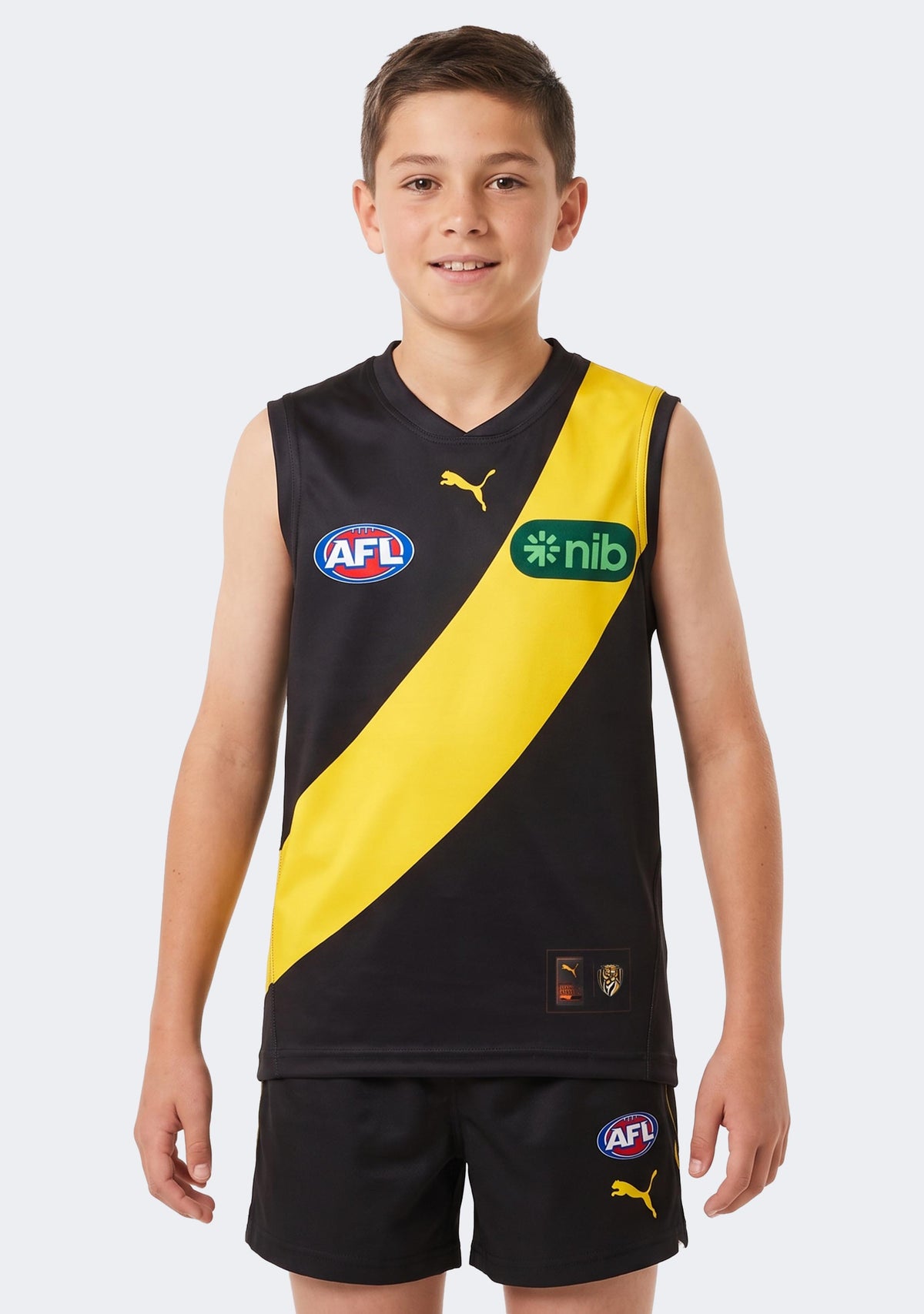 Puma Kids' Richmond Tigers 2026 Home Guernsey