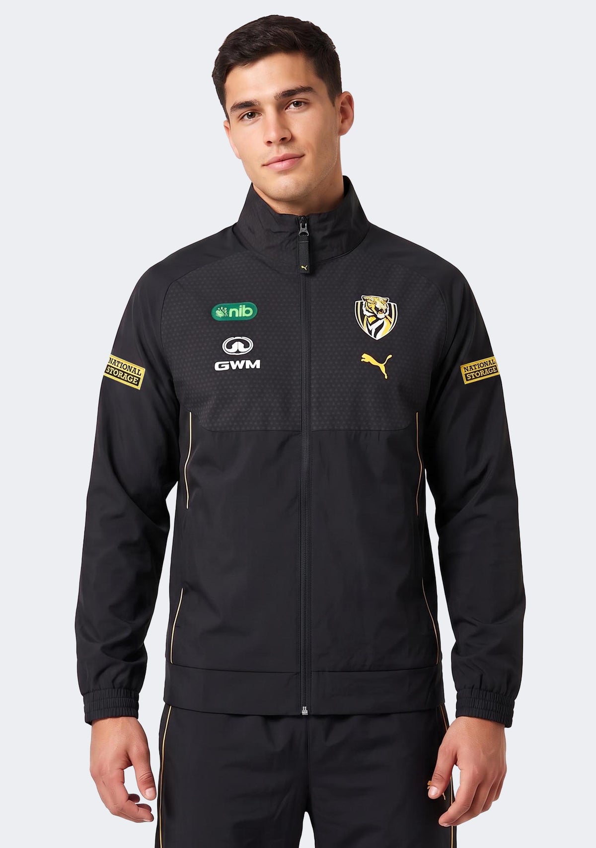 Puma Men's Richmond Tigers 2026 Lightweight Rain Jacket