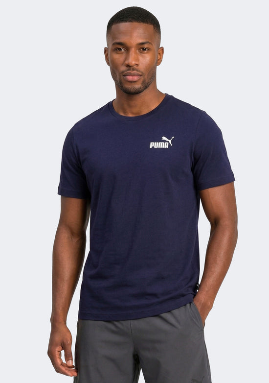 Puma Men’s Essential Small Logo Tee Navy