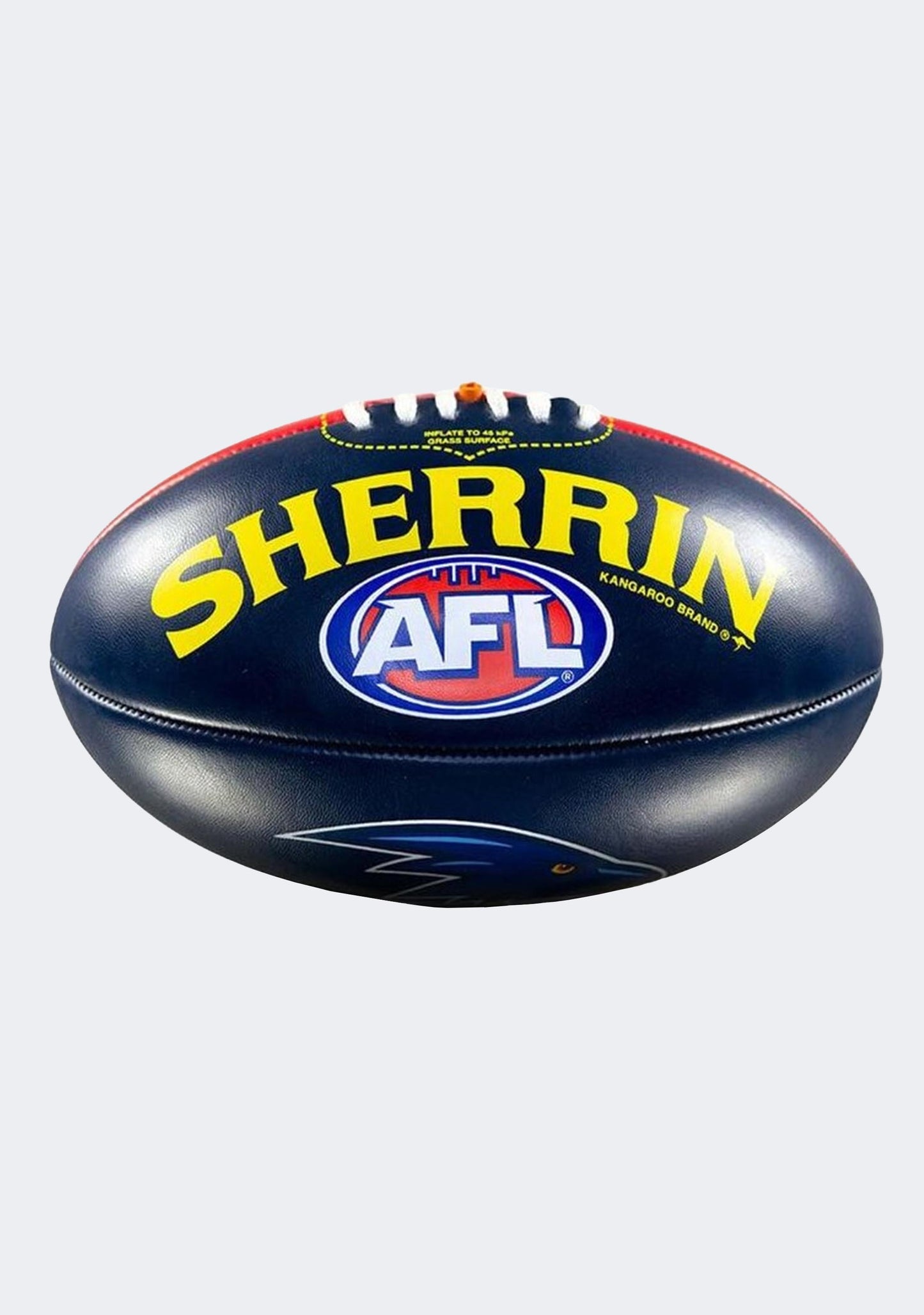 Sherrin Adelaide Crows PVC AFL Team Logo Football