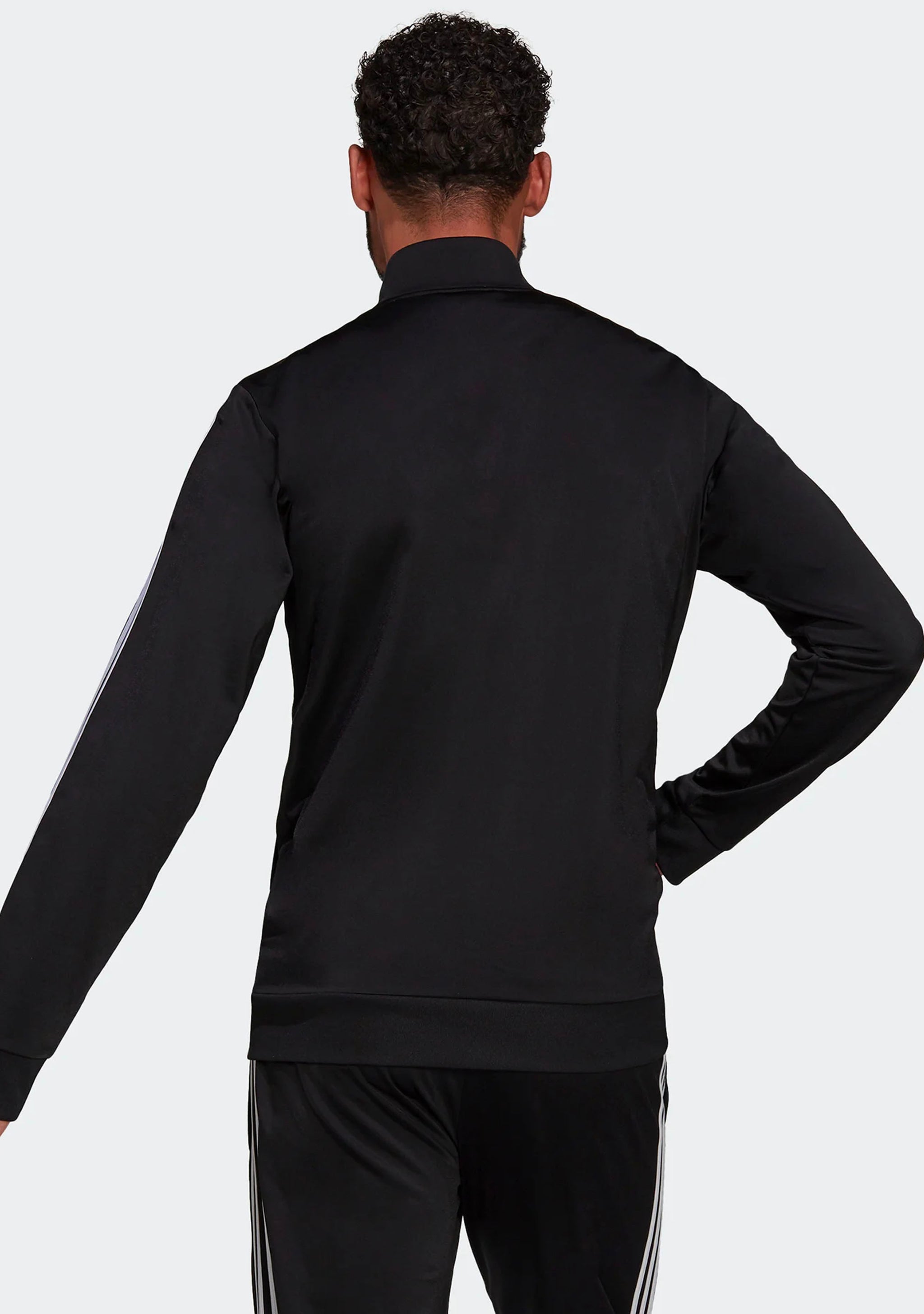 Adidas Mens Warm-Up Tricot Jacket Black