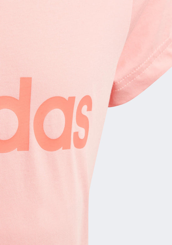 Adidas Junior Esssentials Linear Cotton Tee