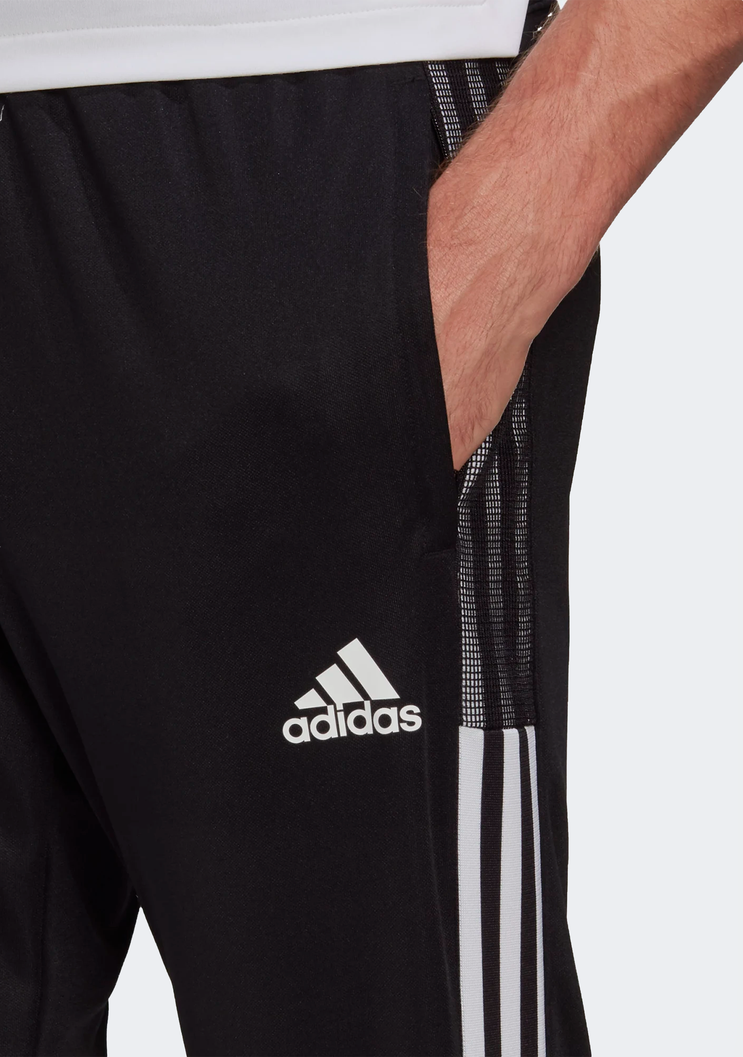 Adidas Mens Tiro 21 Track Pants Black/White