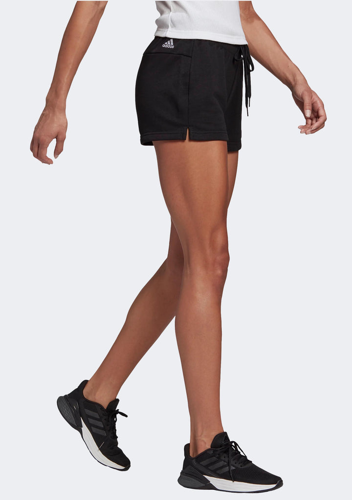 Adidas Women’s Essentials Slim Logo Shorts