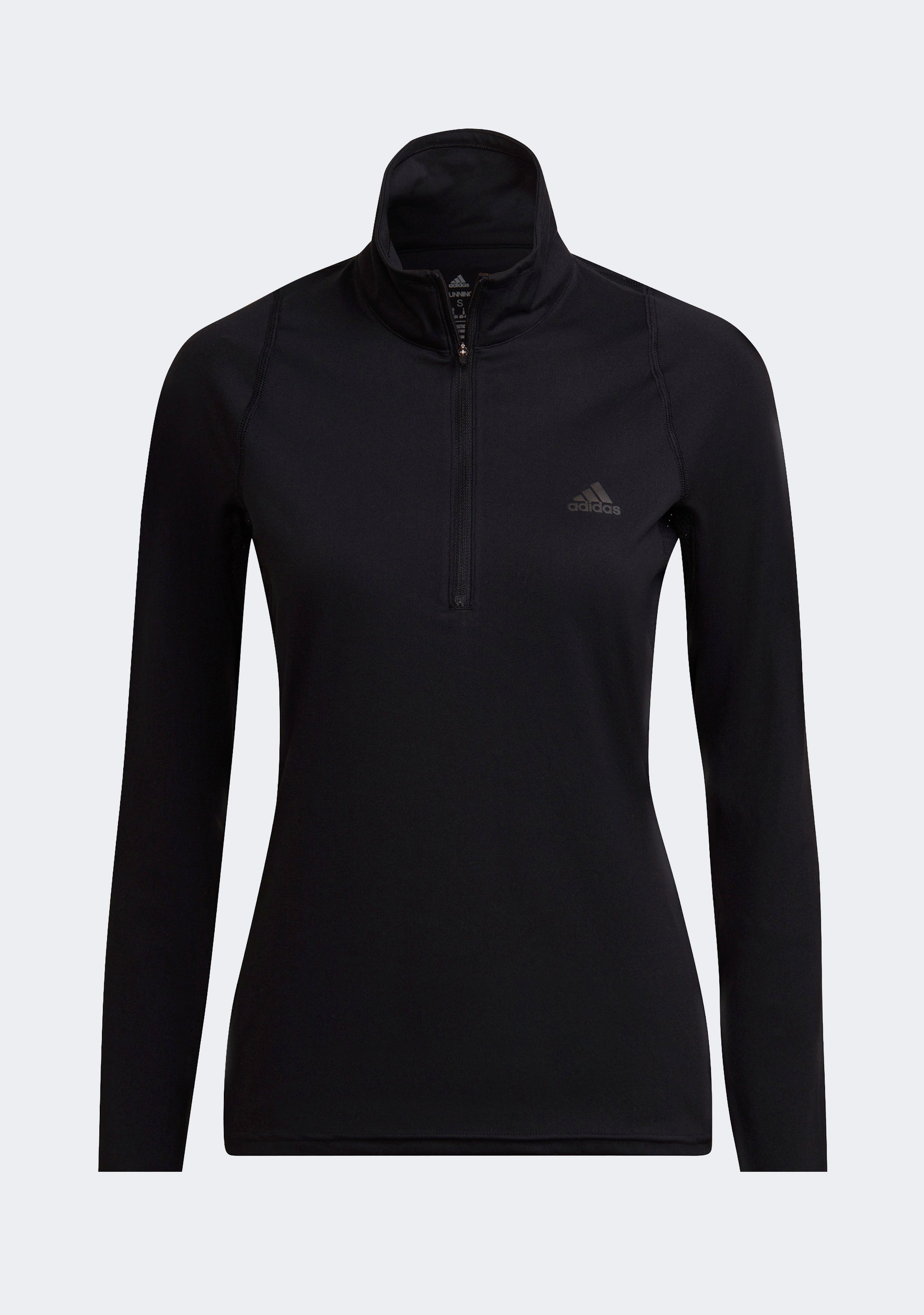 Adidas Women’s Run Fast Half-Zip Long Sleeve Sweatshirt