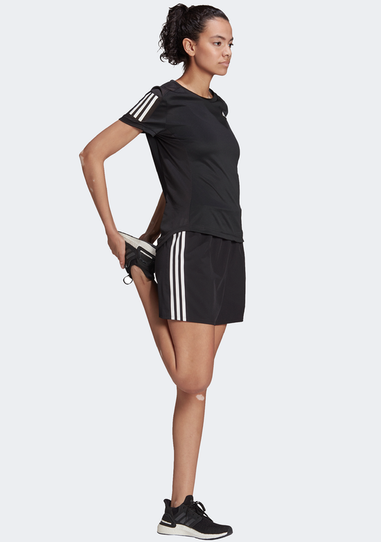 Adidas Womens Trainicons 3-Stripes Woven Shorts
