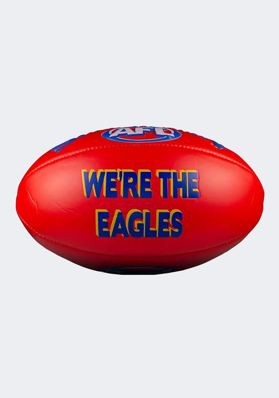 Sherrin West Coast Eagles AFL Super Soft Touch Football