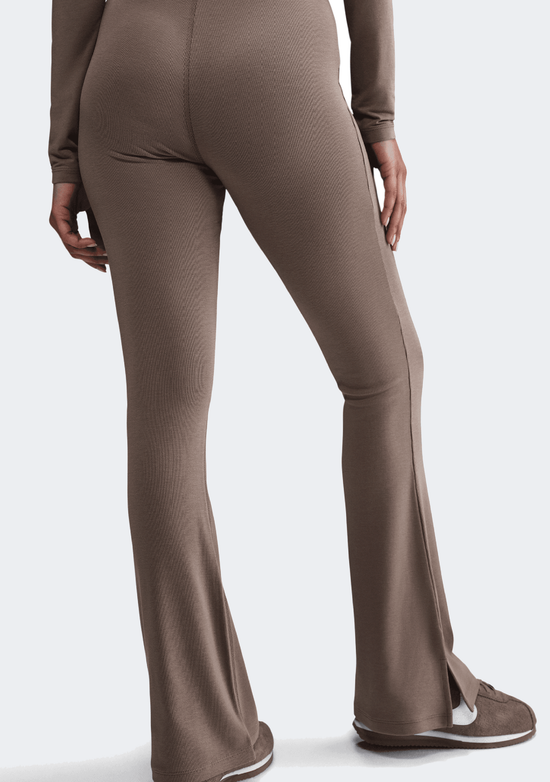 Nike Women's Tight Mini-Rib Flared Leggings