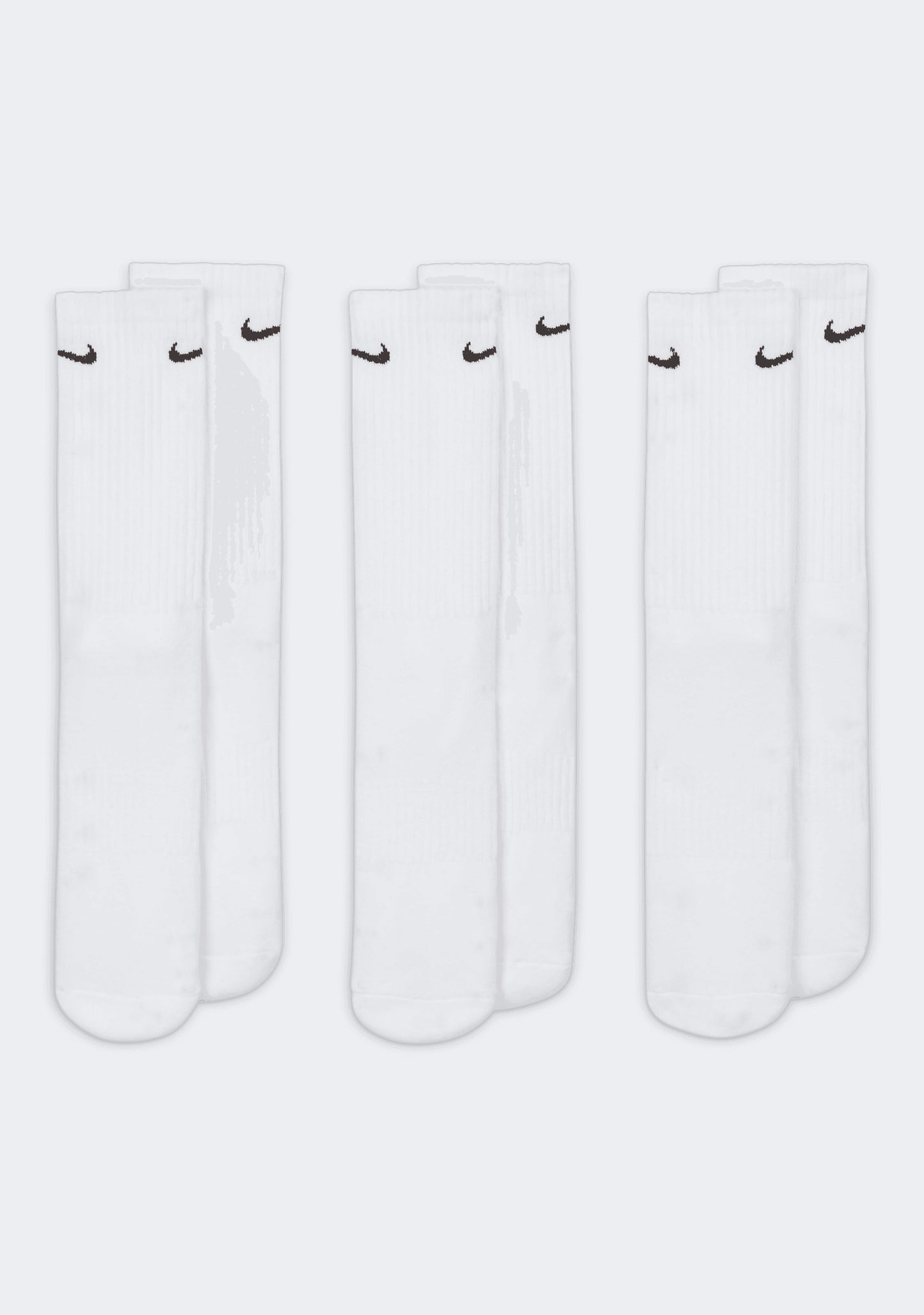 Nike Adults Everyday Cushioned Training Crew Socks (3 Pack)