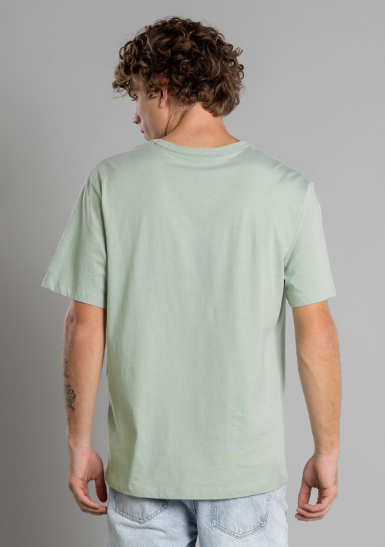 Champion Men's Script Logo Short Sleeve Clever Sage