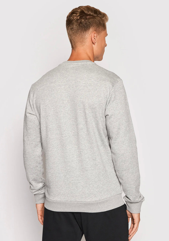 Adidas Mens Big Logo Sweatshirt Gray