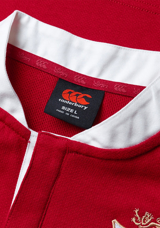 Canterbury Adults British & Irish Lions Short Sleeve Classic Jersey