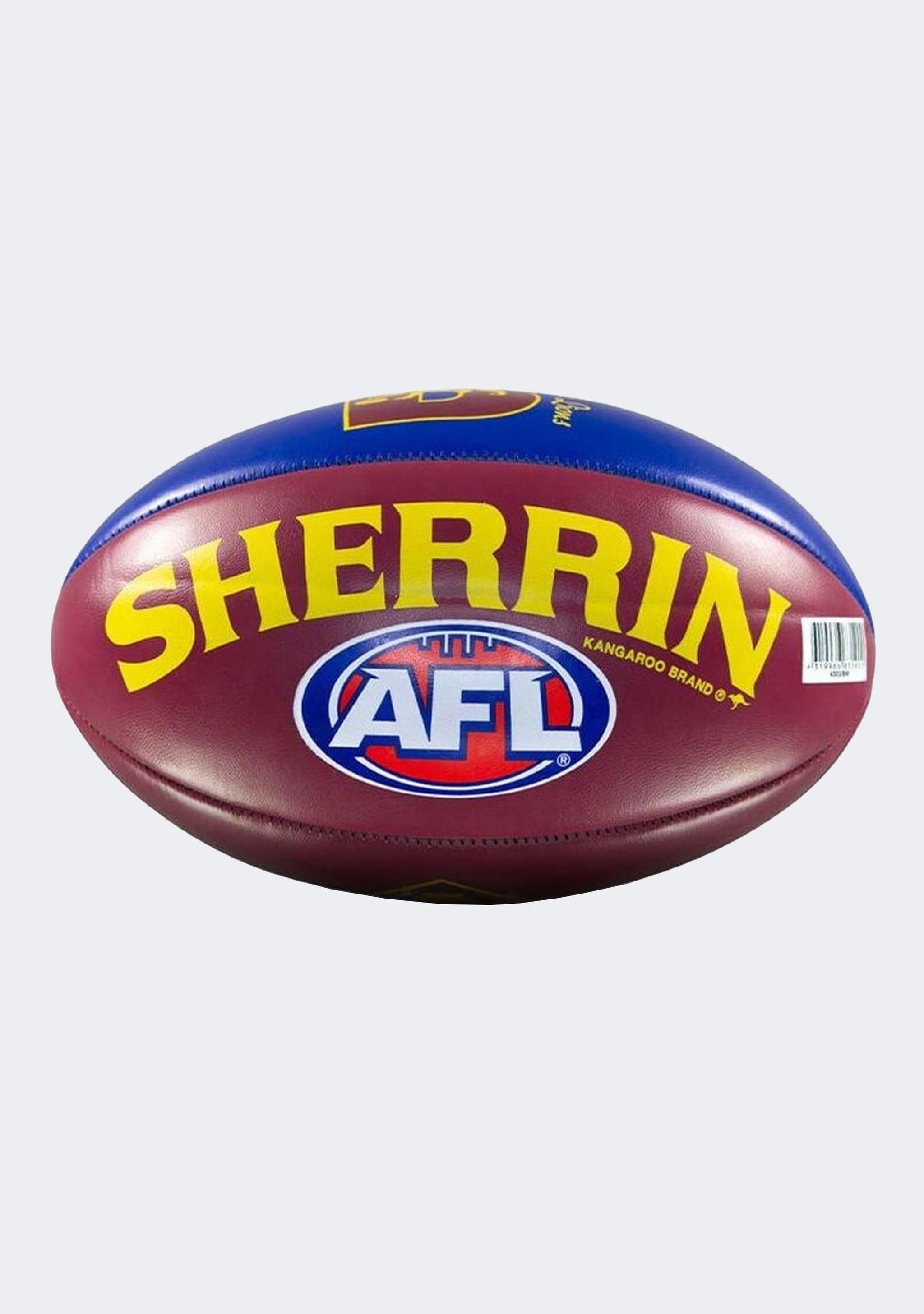 Sherrin Brisbane Lions PVC AFL Team Logo Football