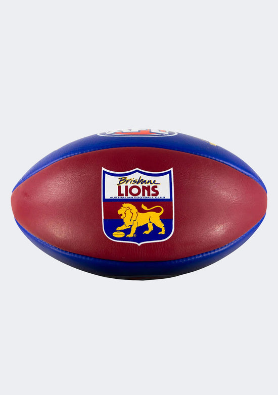 Sherrin Brisbane Lions Team Leather Football