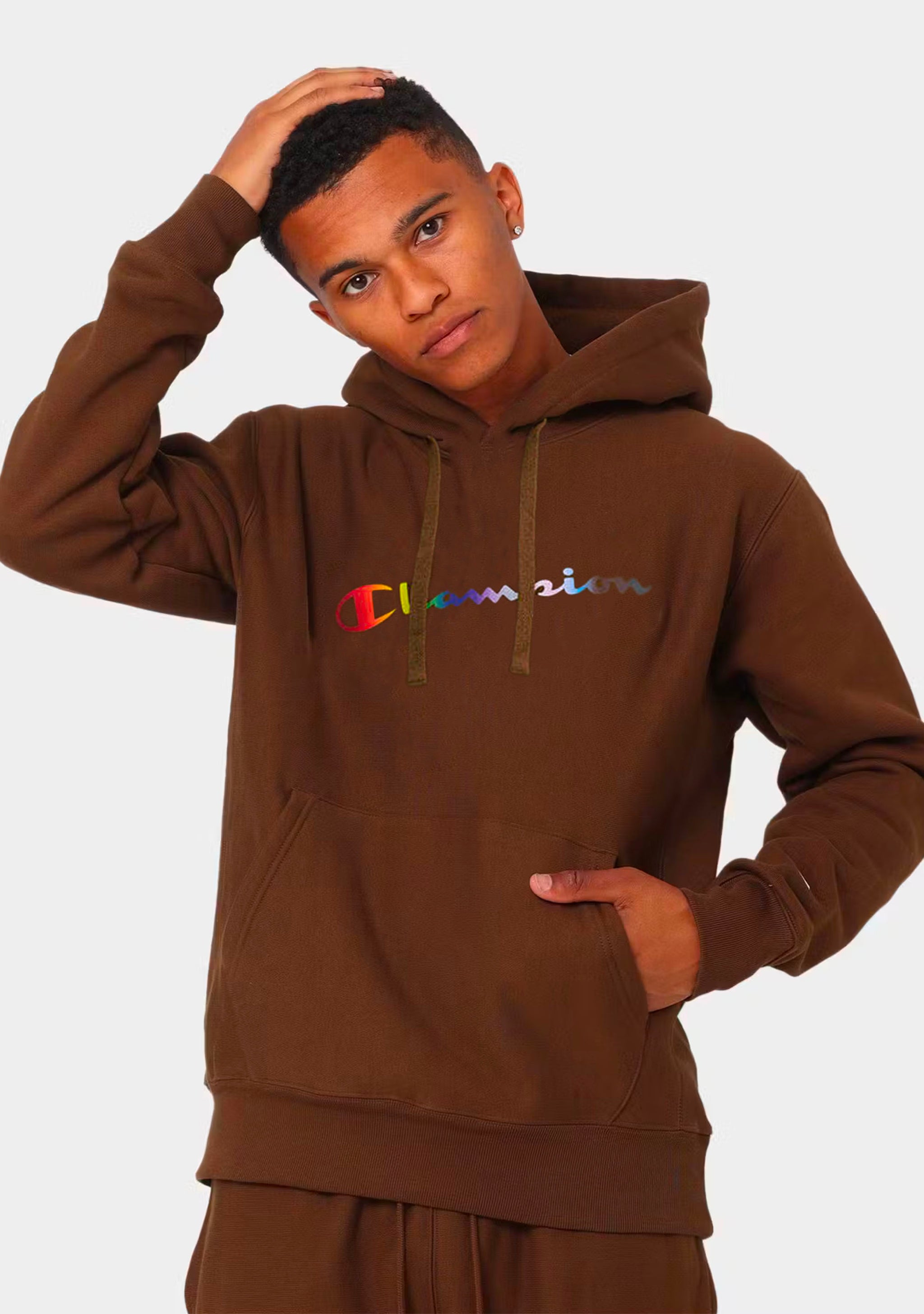 Champion Athletic Pride Script Hoodie
