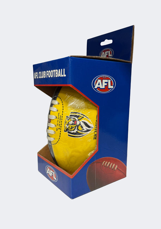 Burley PVC AFL Richmond Tigers Footy 20cm